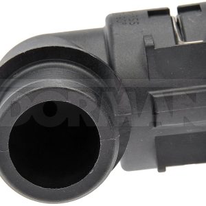 Dorman Heater Hose Connector, OE Solutions™, 90 Degree, Black, Nylon – 800-277