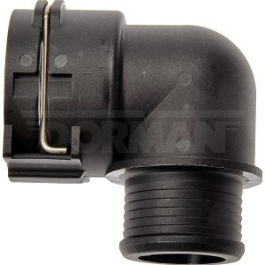 Dorman Heater Hose Connector, OE Solutions™, 90 Degree, Black, Nylon – 800-277