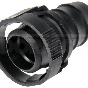 Dorman Heater Hose Connector, OE Solutions™, Straight, Black, Nylon – 800-294