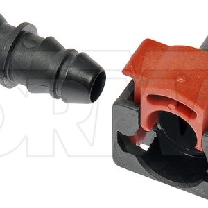 Dorman Fuel Line Repair Fitting, OE Solutions ™, 90 Degree, Black, Nylon, Pack of 2 – 800-390