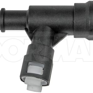 Dorman Heater Hose Connector, OE Solutions™, Fitting Ends (1) 3/4 Inch/ (2) 3/4 Inch/ (3) 5/8 Inch – 800-414CD