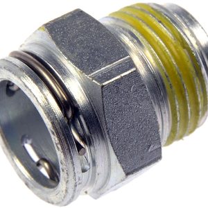 Dorman Auto Trans Fluid Cooler Fitting, OE Solutions ™, 5/8 X18 Thread to 3/8 Tube Flare, Silver, Single – 800-605