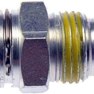 Dorman Auto Trans Fluid Cooler Fitting, OE Solutions ™, 5/8 X18 Thread to 3/8 Tube Flare, Silver, Single – 800-605