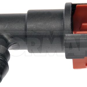 Dorman Fuel Line Repair Fitting, OE Solutions ™, 90 Degree, Black, Nylon, Pack of 2 – 800-976