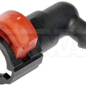 Dorman Fuel Line Repair Fitting, OE Solutions ™, 90 Degree, Black, Nylon, Pack of 2 – 800-976