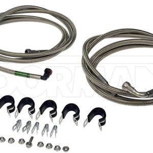 Dorman Fuel Line, OE Solutions ™, 124 Inch/ 125 Inch Length, 11 Millimeter/ 13.5 Millimeter Outside Diameter, Stainless Steel/ PTFE – 819-813