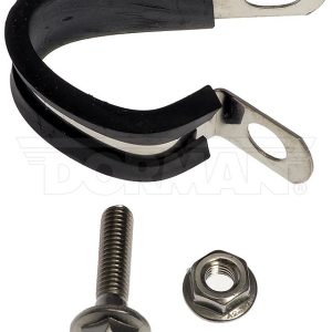 Dorman Fuel Line, OE Solutions ™, 61 Inch/ 79 Inch Overall Length, 13 Millimeter/ 11 Millimeter Outer Diameter, Black, Stainless Steel – 819-814