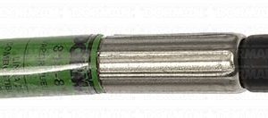 Dorman Fuel Line, OE Solutions ™, 61 Inch/ 79 Inch Overall Length, 13 Millimeter/ 11 Millimeter Outer Diameter, Black, Stainless Steel – 819-814