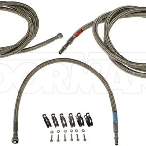 Dorman Fuel Line, OE Solutions ™, 126 Inch/ 29 Inch/ 128 Inch Length, 13.5 Millimeter/ 16 Millimeter Outer Diameter, Plastic/ Metal, Silver – 819-874