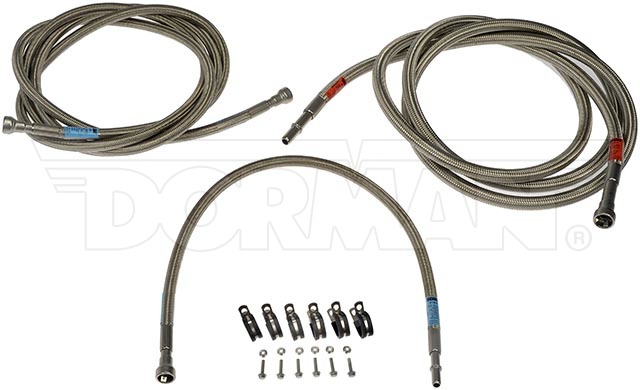 Dorman Fuel Line, OE Solutions ™, 126 Inch/ 29 Inch/ 128 Inch Length, 13.5 Millimeter/ 16 Millimeter Outer Diameter, Plastic/ Metal, Silver – 819-874