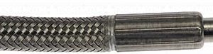 Dorman Fuel Line, OE Solutions ™, 125 Inch Length, 13 Millimeter/ 11 Millimeter Outer Diameter, Black, Stainless Steel – 819-905