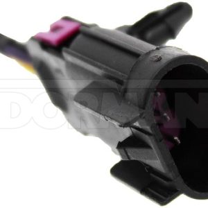 Dorman Hood Latch, OE Solutions™, 5.82 Inch Length, 1.83 Inch Width, Gloss Black, Plastic/ Steel, Single – 820-481