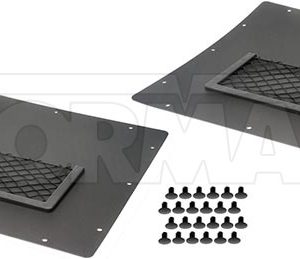 Dorman Door Panel, 24.4 Inch Length X 25.03 Inch Width X 0.098 Inch Thickness, Black, Plastic/ Steel – 82546