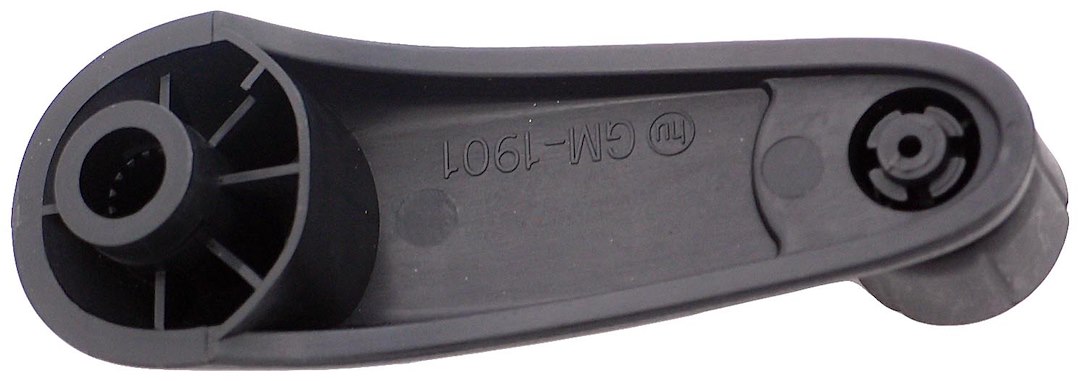 Dorman Window Crank Handle, Gray, Plastic, Smooth Gray Knob, Single – 82824CD