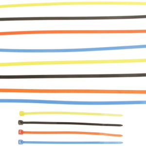 Dorman Wire Tie, Conduct-Tite®, 4/8/11 Inch Length, Pack of 150, Black/ Blue/ Red/ Yellow – 83754