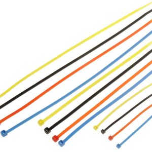 Dorman Wire Tie, Conduct-Tite®, 4/8/11 Inch Length, Pack of 150, Black/ Blue/ Red/ Yellow – 83754