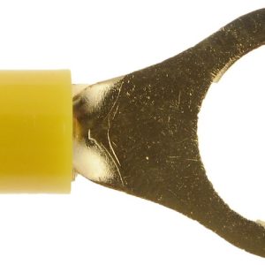 Dorman Wire Terminal End, Conduct-Tite®, 3/8 Inch Ring Terminal, 12-10 Gauge Wire, Yellow, Pack of 10 – 84533