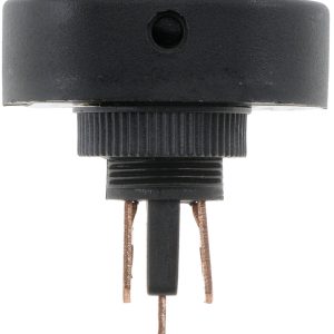 Dorman Multi Purpose Switch, Conduct-Tite ®, 12 Volt, 30 Amp Max, Rocker, Oval, Illuminated, Black with Red LED, Without Safety Cover – 84840