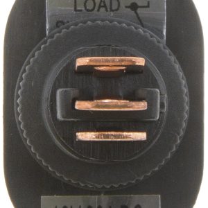 Dorman Multi Purpose Switch, Conduct-Tite ®, 12 Volt, 30 Amp Max, Rocker, Oval, Illuminated, Black with Blue LED, Without Safety Cover – 84841