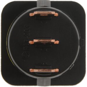 Dorman Multi Purpose Switch, Conduct-Tite ®, 12 Volt, 25 Amp Max, Rocker, Round, Illuminated, Black with Red LED, Without Safety Cover – 84880