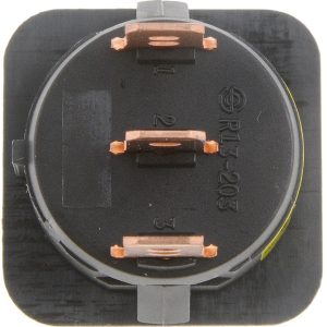 Dorman Multi Purpose Switch, Conduct-Tite ®, 12 Volt, 25 Amp Max, Rocker, Round, Illuminated, Black with Blue LED, Without Safety Cover – 84881