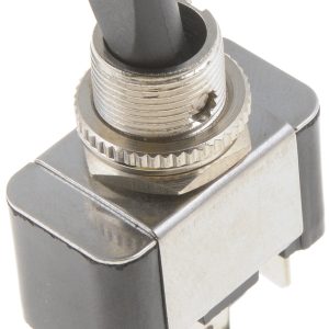 Dorman Multi Purpose Switch, Conduct-Tite ®, 12 Volt, 30 Amp Max, Toggle, Lever, Illuminated, Black with Red LED, Without Safety Cover – 84894