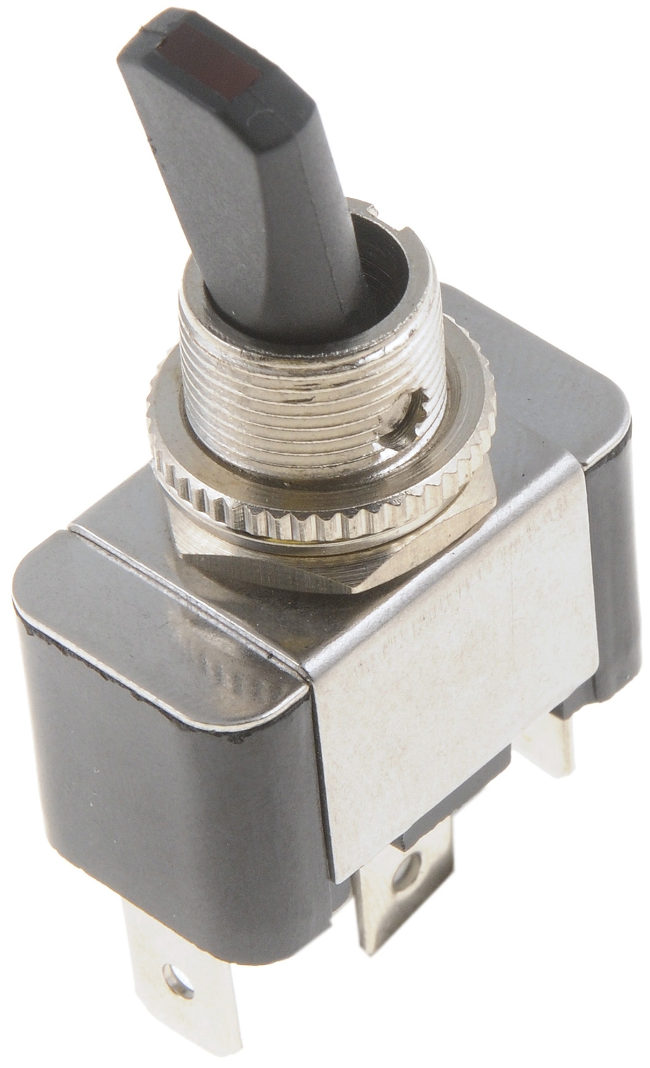 Dorman Multi Purpose Switch, Conduct-Tite ®, 12 Volt, 30 Amp Max, Toggle, Lever, Illuminated, Black with Red LED, Without Safety Cover – 84894