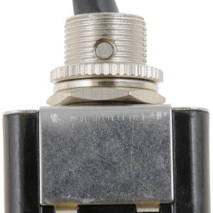 Dorman Multi Purpose Switch, Conduct-Tite ®, 12 Volt, 30 Amp Max, Toggle, Lever, Illuminated, Black with Red LED, Without Safety Cover – 84894