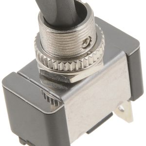 Dorman Multi Purpose Switch, Conduct-Tite ®, 12 Volt, 30 Amp Max, Toggle, Lever, Illuminated, Black with Amber LED, Without Safety Cover – 84896