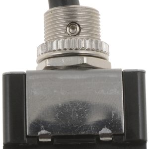 Dorman Multi Purpose Switch, Conduct-Tite ®, 12 Volt, 30 Amp Max, Toggle, Lever, Illuminated, Black with Amber LED, Without Safety Cover – 84896