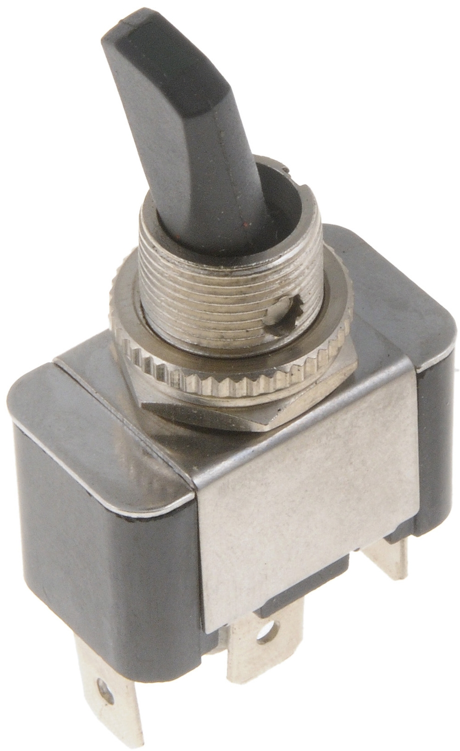 Dorman Multi Purpose Switch, Conduct-Tite ®, 12 Volt, 30 Amp Max, Toggle, Lever, Illuminated, Black with Green LED, Without Safety Cover – 84897