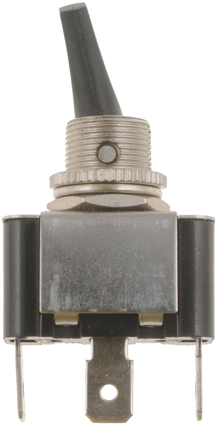 Dorman Multi Purpose Switch, Conduct-Tite ®, 12 Volt, 30 Amp Max, Toggle, Lever, Illuminated, Black with Green LED, Without Safety Cover – 84897