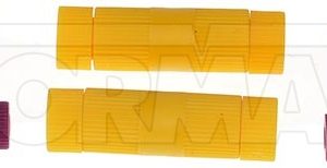 Dorman Wire Terminal End, Conduct-Tite®, Terminal Assortment Kit, 10-24 Gauge Wire, Plastic/ Brass Connector, Blue/ Red/ Yellow, Pack of 6 – 85016
