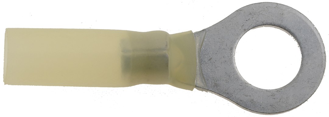 Dorman Wire Terminal End, Conduct-Tite ®, 5/16 Inch Ring Terminal, 12-10 Gauge Wire, Waterproof, Yellow, Pack of 7 – 85205