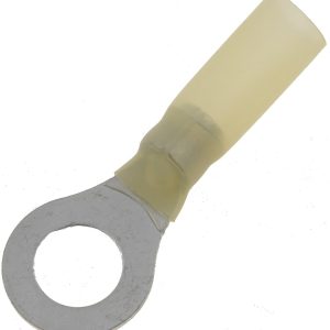 Dorman Wire Terminal End, Conduct-Tite ®, 5/16 Inch Ring Terminal, 12-10 Gauge Wire, Waterproof, Yellow, Pack of 7 – 85205