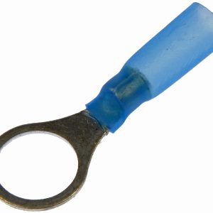 Dorman Wire Terminal End, Conduct-Tite ®, 3/8 Inch Ring Terminal, 16-14 Gauge Wire, Waterproof, Blue, Pack of 10 – 85218