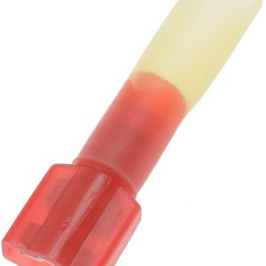 Dorman Wire Terminal End, Conduct-Tite ®, Female Disconnect, 22-16 Gauge Wire, Red, Pack of 10 – 85243