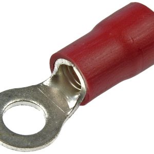 Dorman Wire Terminal End, Conduct-Tite®, 1/4 Inch Ring Terminal, 8 Gauge Wire, Red, Set of 2 – 85246