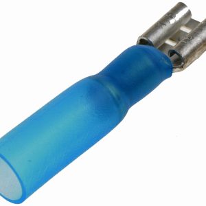 Dorman Wire Terminal End, Conduct-Tite ®, 0.250 Inch Female Disconnect Terminal, 16-14 Gauge Wire, Waterproof, Blue, Pack of 10 – 85255