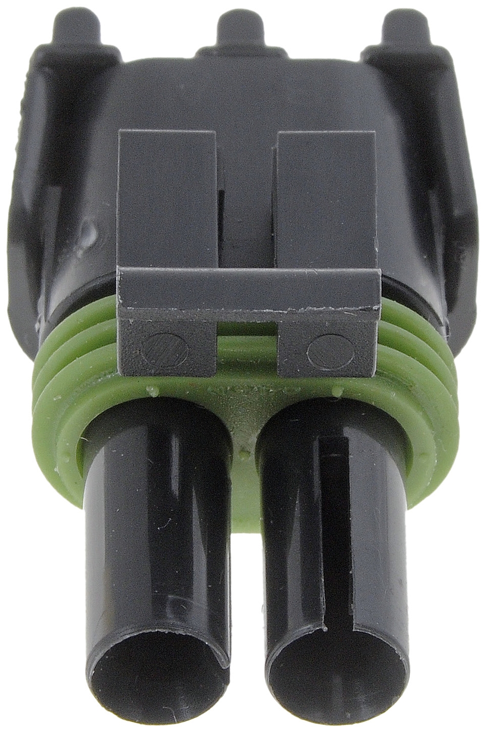 Dorman Wiring Harness Connector, Conduct-Tite ®, 2 Terminal Weather Pack Series Female Tower, Without Connector Pins – 85318