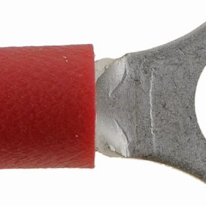 Dorman Wire Terminal End, Conduct-Tite ®, #10 Ring Terminal, 22-18 Gauge Wire, With Insulation, Red, Pack of 21 – 85402