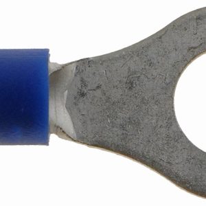 Dorman Wire Terminal End, Conduct-Tite®, 1/4 Inch Ring Terminal, 16-14 Gauge Wire, Blue, Pack of 100 – 85405