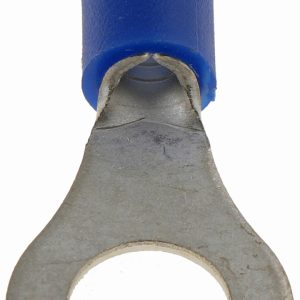 Dorman Wire Terminal End, Conduct-Tite®, 1/4 Inch Ring Terminal, 16-14 Gauge Wire, Blue, Pack of 100 – 85405