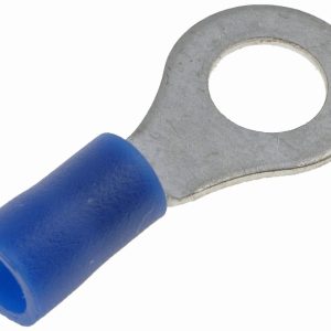 Dorman Wire Terminal End, Conduct-Tite®, 1/4 Inch Ring Terminal, 16-14 Gauge Wire, Blue, Pack of 100 – 85405