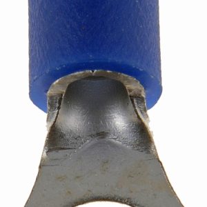 Dorman Wire Terminal End, Conduct-Tite ®, #10 Ring Terminal, 16-14 Gauge Wire, With Insulation, Blue, Pack of 18 – 85408