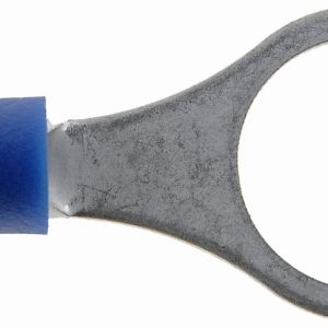 Dorman Wire Terminal End, Conduct-Tite ®, 3/8 Inch Ring Terminal, 16-14 Gauge Wire, With Insulation, Blue, Pack of 14 – 85411