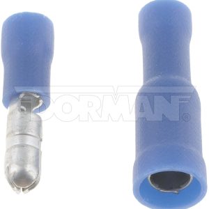 Dorman Wire Terminal End, Conduct-Tite ®, Female/ Male Bullet Terminals, 14 – 16 Gauge Wire, Set of 10 – 85434