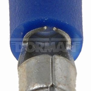Dorman Wire Terminal End, Conduct-Tite ®, 0.157 Inch Length Male Bullet Connector, 14 – 16 Gauge Wire, Set of 20 – 85433