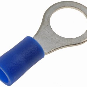 Dorman Wire Terminal End, Conduct-Tite ®, 5/16 Inch Ring Terminal, 16-14 Gauge Wire, Blue, Pack of 12 – 85441
