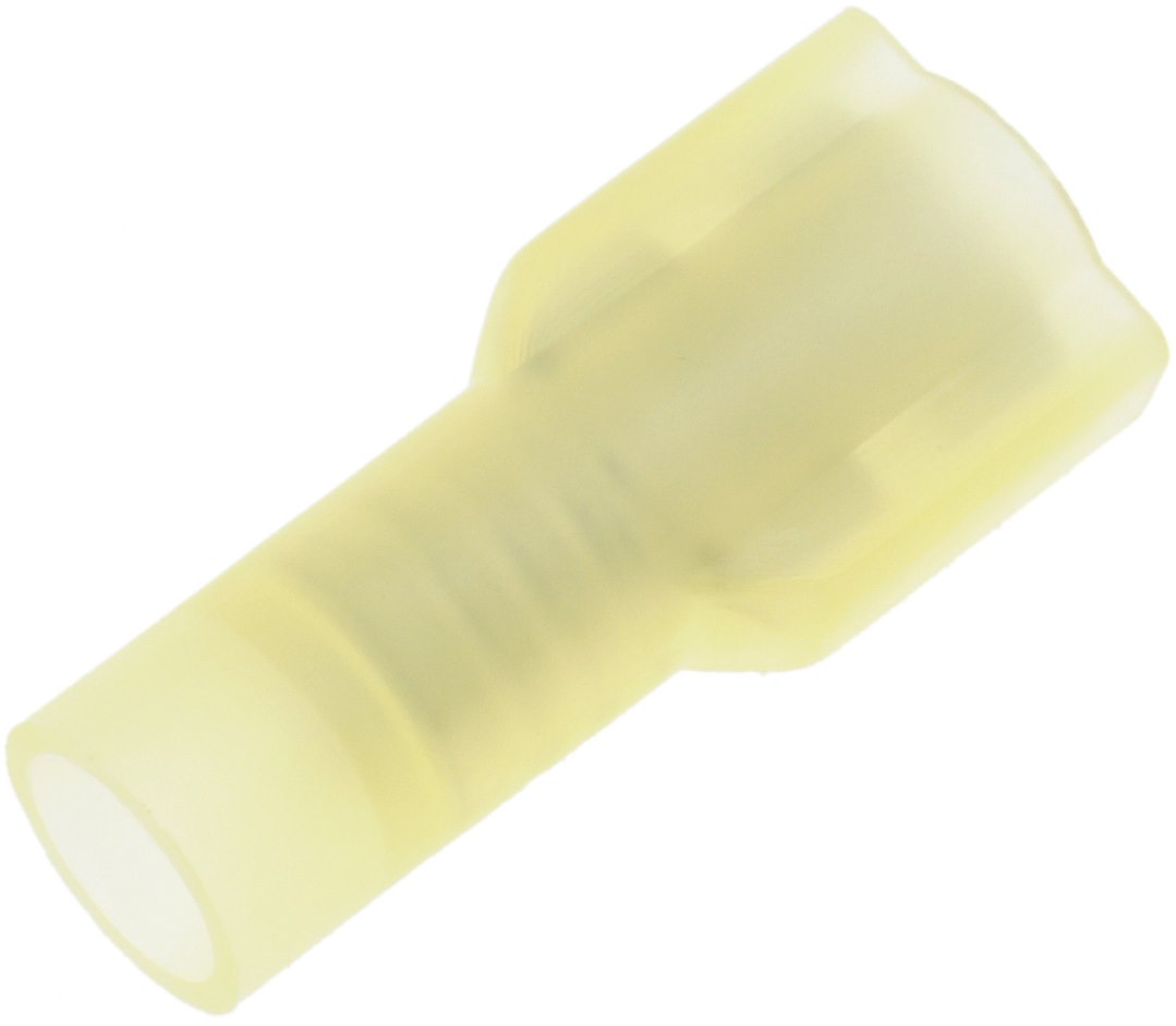 Dorman Wire Terminal End, Conduct-Tite ®, Female Disconnect Terminal, 16-14 Gauge Wire, Fully Insulated, Pack of 10 – 85472